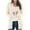 Beige, variant on Luxalzxs Cardigan Sweaters for Women Long Sleeve Loose Knit Cable Chunky Open Front Button Down Oversized Cardigan Sweater Outerwear Coat with Pockets