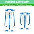 thumbnail image 6 of GoSports Splash Hoop 360 Floating Pool Basketball Game Includes Hoop, 2 Balls and Pump, 6 of 6