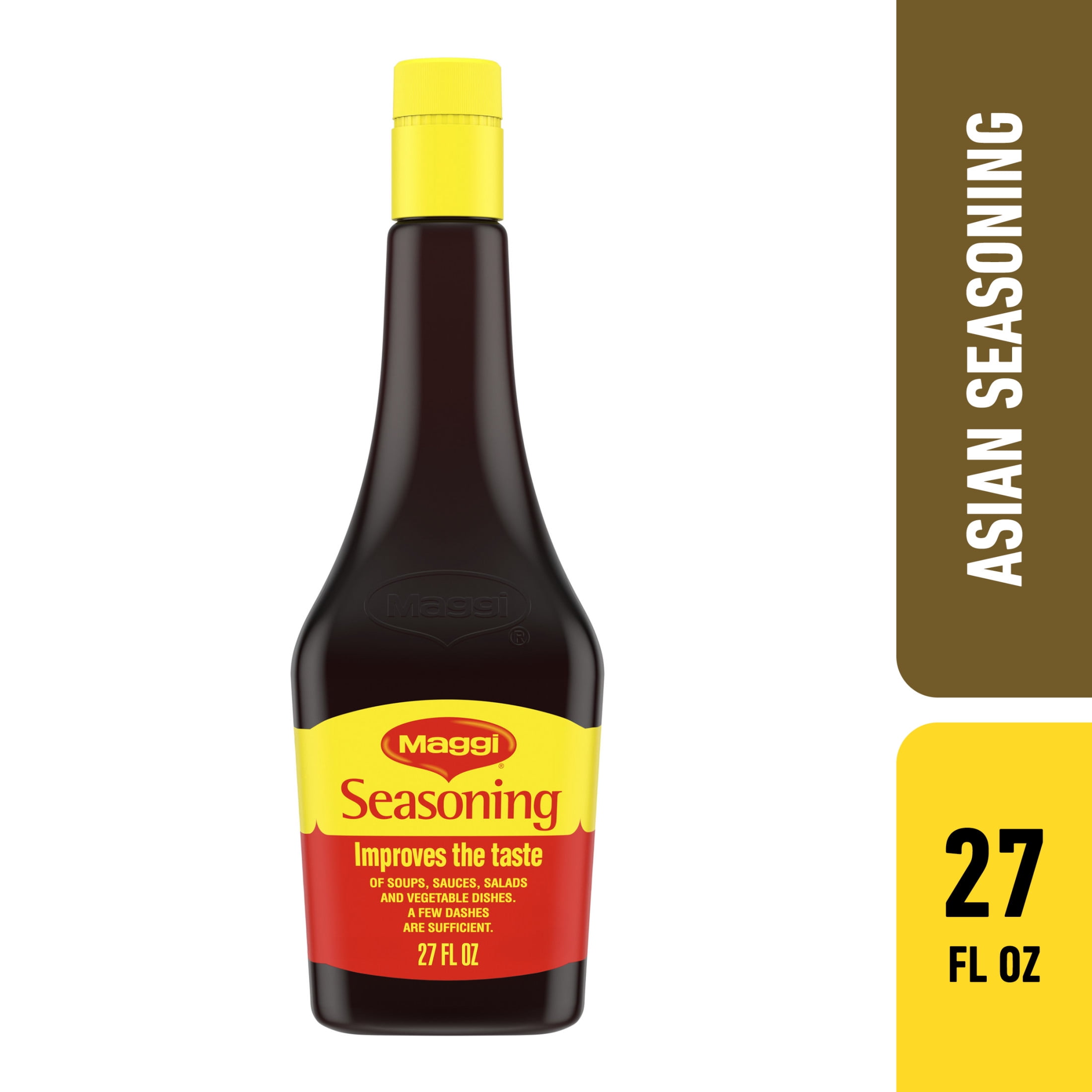 Golden Mountain Soy Bean Sauce (Yellow Cap) – 200c Bottle, Authentic Thai Seasoning For Soups, Salads & Eggs