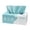 Blue-BU-home supplies, variant on LEFTHIGH Home Microfiber Cleaning Cloth Rags Box of 20 Count 7.9x7.9in Reusable Edgeless Towels for Cars Kitchen Dishes and Household Dusting Home Improvement
