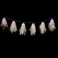 thumbnail image 4 of Northlight Color Changing Hanging Ghost Halloween Lights- Multi - 3.25' Clear Wire - 6ct, 4 of 6