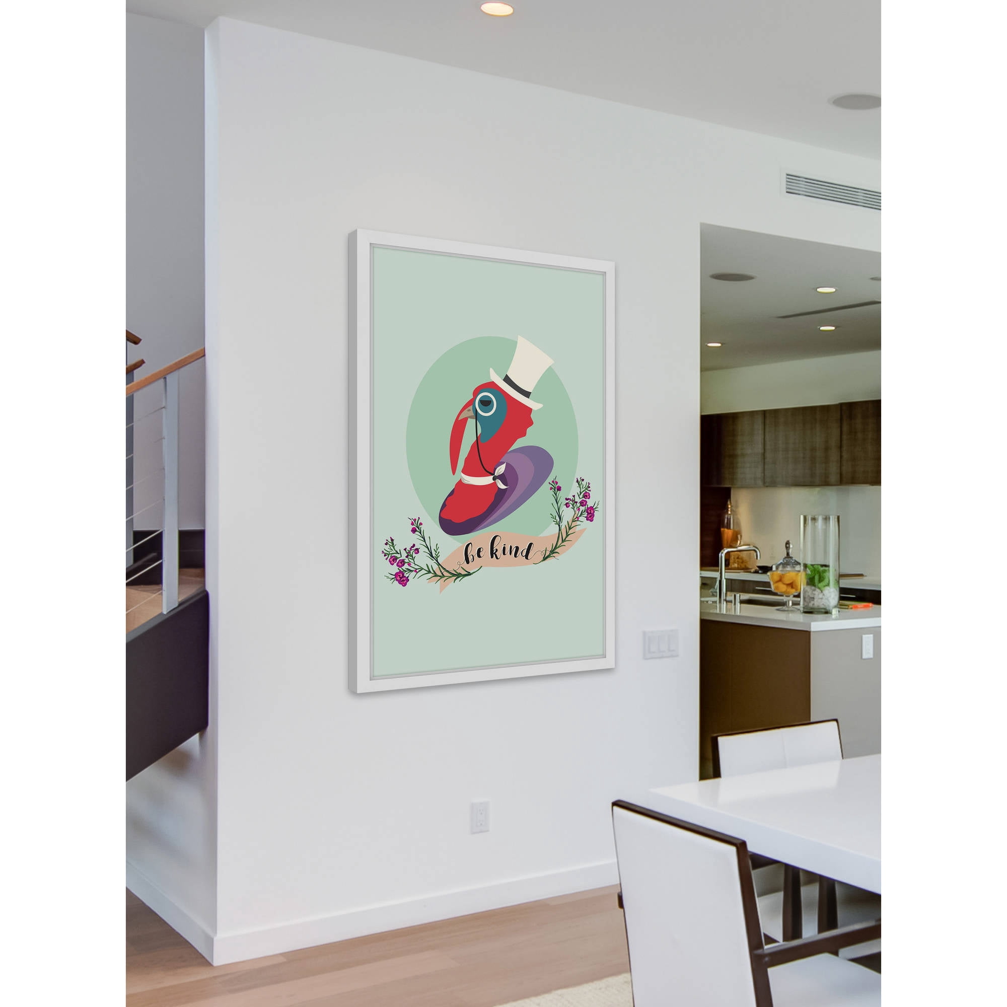 Marmont Hill "Be Kind" Framed Painting Print