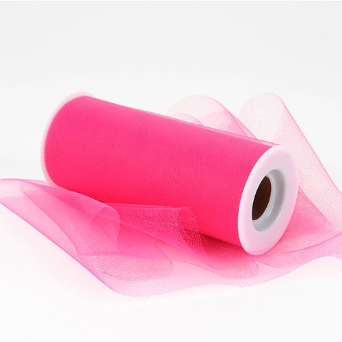 Fuchsia - Premium Tulle Fabric ( 6 Inch | 25 Yards )