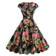 thumbnail image 1 of WILLBEST Vestidos Casuales para Mujer Verano Vestido de Fiesta Informal con Cuello En V y Manga Corta de Los Años 50 para Mujer Grande​​, 1 of 3