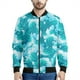 thumbnail image 2 of Chaquetas con estampado 3D de olas del océano vintage, ropa para hombre, sudadera holgada de primavera, chaqueta bomber informal con cremallera, ropa de calle, abrigo, 2 of 5