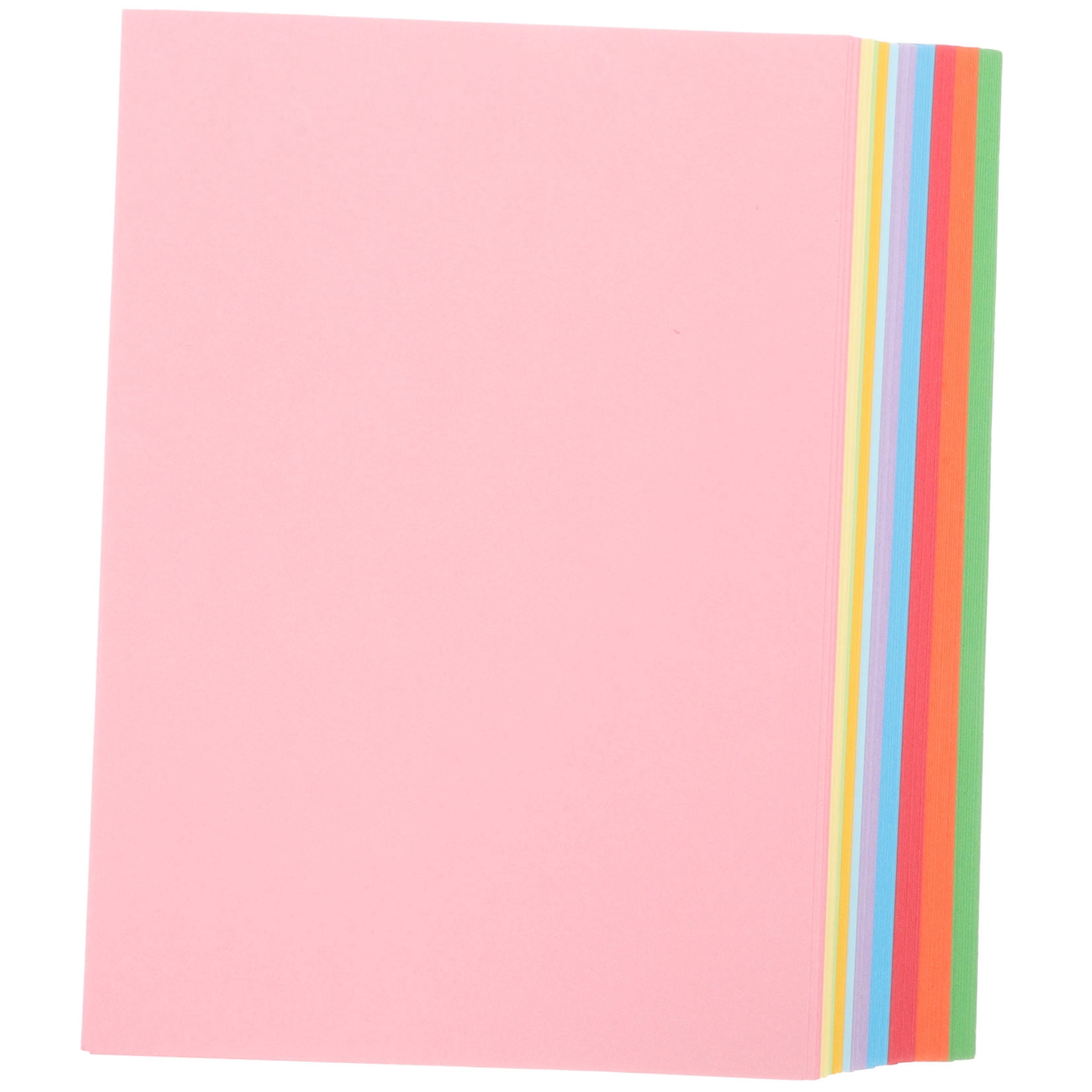 Phenofice Origami Craft Paper 100 Sheets Mixed Colors Thick Pulp for Kids, Teachers, Party Crafts and Art Projects