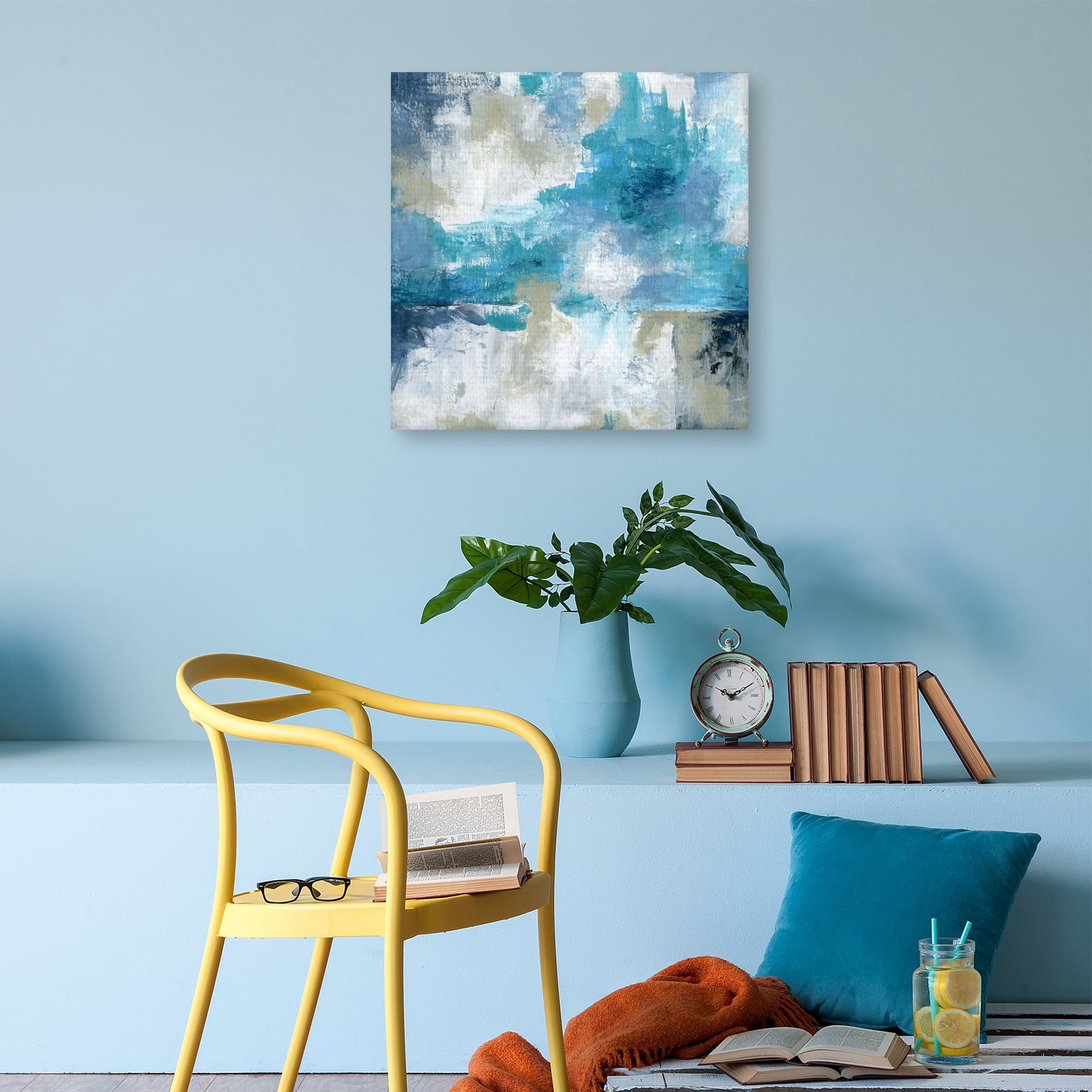 By the Sea by Katrina Craven Canvas Art Print