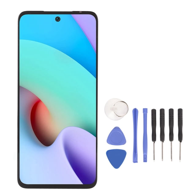 Écran LCD 6.5 Po Remplacement, Taux de Rafraîchissement 90Hz Résolution 1080x2400 Remplacement Écran LCD pour 21061119AG pour 21061119AL pour Maintenance de Cellulaire