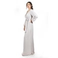 thumbnail image 2 of Vestido elegante de manga larga Roman Fashion / Juvenil, 2009 (Hueso) beige CH, 2 of 4
