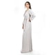 thumbnail image 2 of Vestido elegante de manga larga Roman Fashion / Juvenil, 2009 (Hueso) beige 2X, 2 of 4