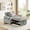 Gray, variant on MOONMISS 3 in 1 Sleeper Sofa Chair Bed,Velvet Adjustable Recliner with Charge Ports&Phone Holder,Black