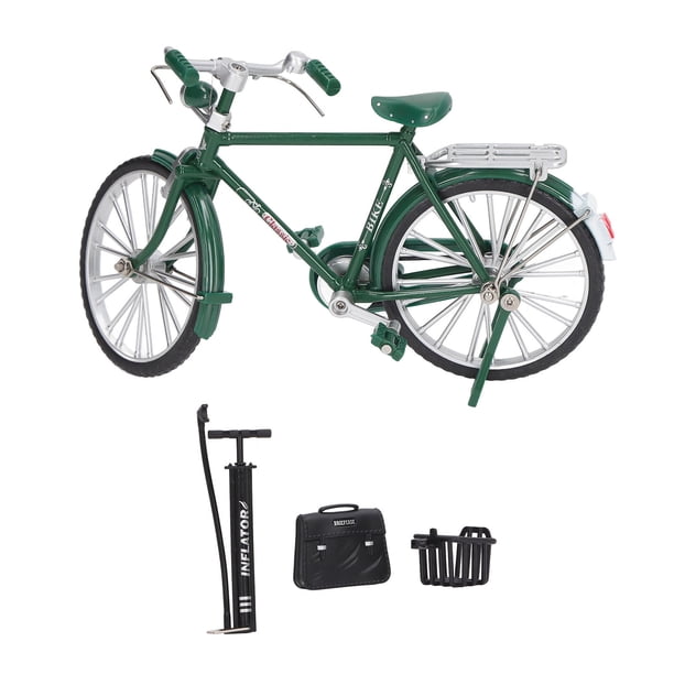 Mini Modelo de Bicicleta de Montaña de Descenso de Aleación, Figura de Bicicleta a Escala 1:10, Juguete Con Ruedas Giratorias, Para Decoración del Hogar