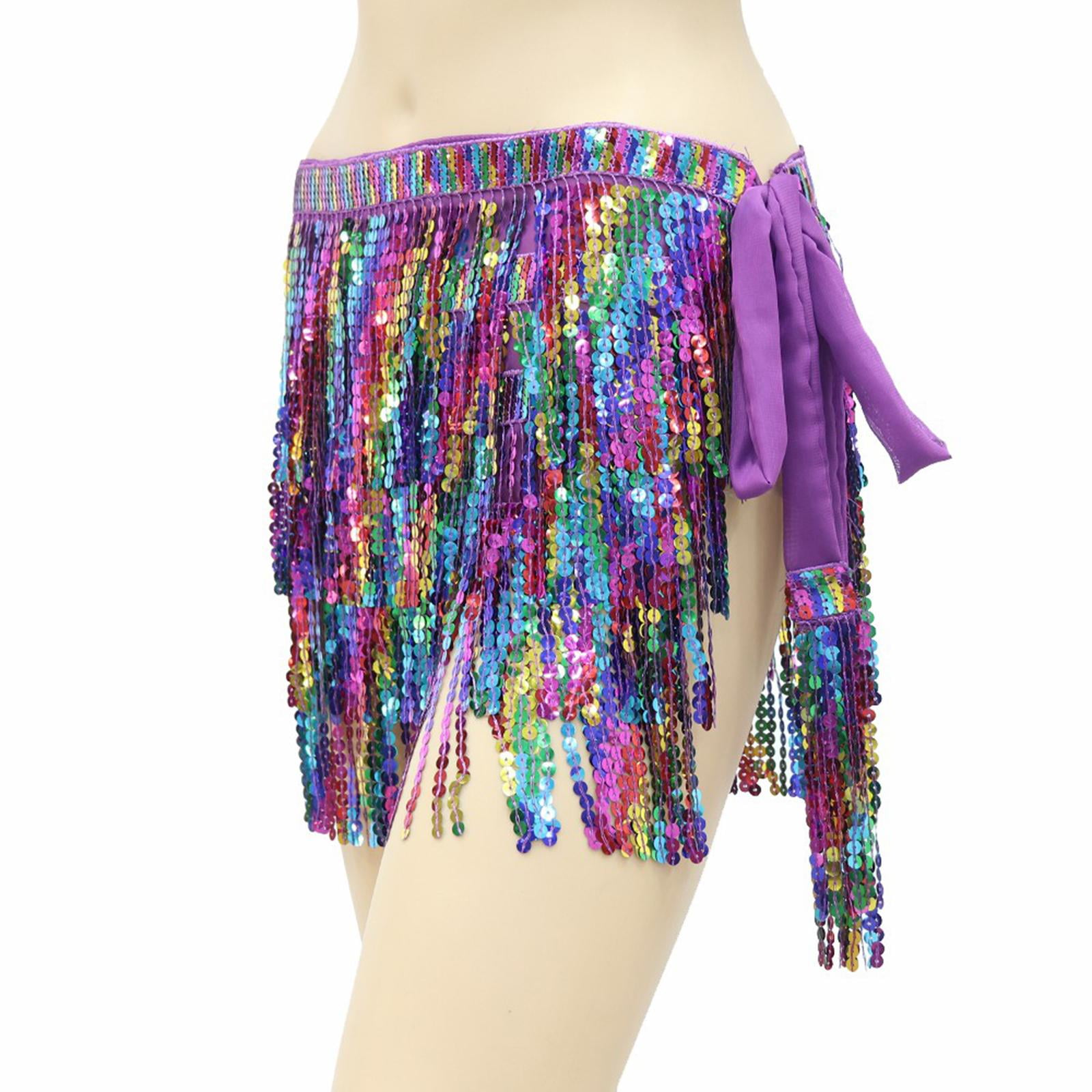 Glitter skirt tassel discount