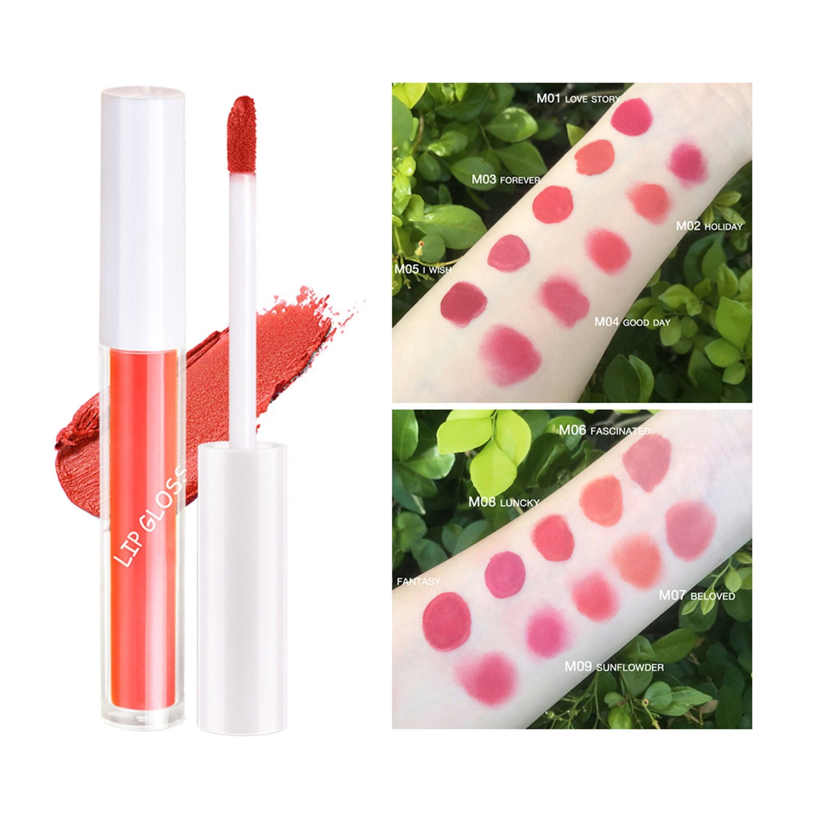 Not So Profusion Sweet Makeup Light Sky Thick Lip Gloss Voltage Lip Gloss Roller Gloss Make up Clear Lipstick Caps All Day Lip Stain 18 Color Ladies Beauty Makeup Sexy Hydrating