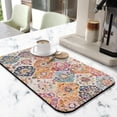 thumbnail image 2 of Washable Rubber Vintage Dish Drying Mats for Kitchen Counter Home Large Coffee Bar Pad Accessories and Decor for Utensils Stemware 19.5''x12'', 2 of 6