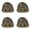 As Show 4PCS, variant on British Style Semi-Enclosed Kennel Winter Warm Pet Kennel Pet Supplies, As Show 1PC
