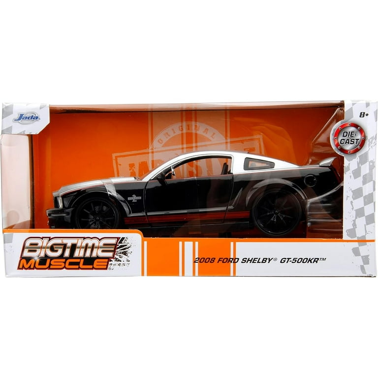 Big Time Muscle 1:24 2008 Ford Shelby GT-500KR Die-Cast Car