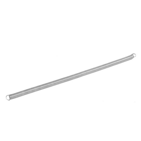 Stainless Spring Wire - 0.8mmx10mmx300mm 304 Stainless Steel Wire Extension Tension Spring Silver Tone