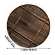 thumbnail image 3 of Yhmxh Cacerola grande de madera maciza para el hogar, tapete aislante anticalor de Paulowne quemado, mantel individual de madera, tapete para cuenco, tapete para uso doméstico, sartén marrón, 3 of 6
