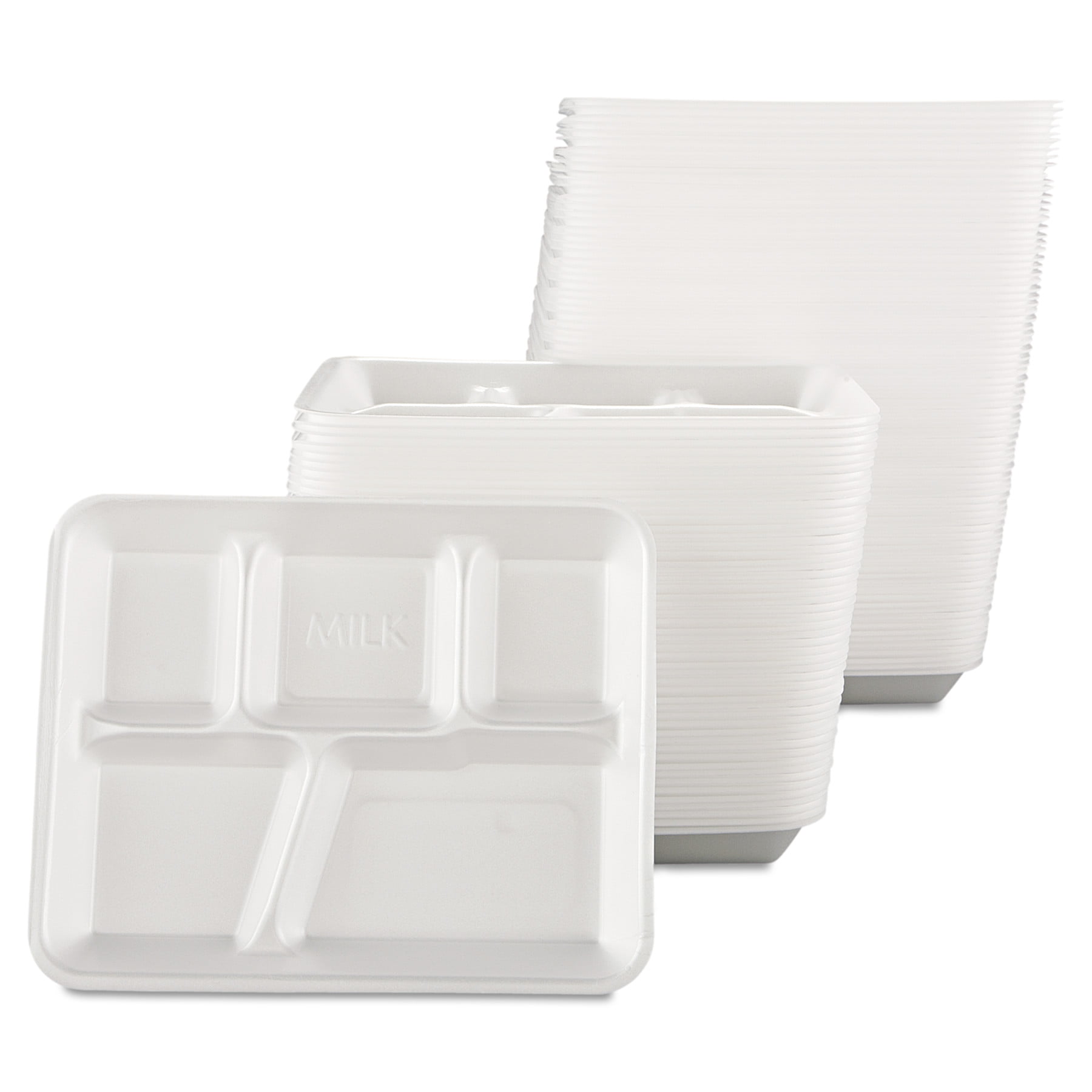 Genpak® Foam Tray 8S - White