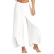 thumbnail image 1 of Jwl-summer Mujer Slit Flared Palazzo Pantalones Pantalones de pierna ancha Chiffoon Side Split Casual Pantalones sueltos Elegante Lady Harem Yoga Pants 5xl, 1 of 4