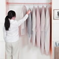 thumbnail image 3 of Hanging Garment Bags for Storage,Clear Garment Cover,Dress,Suit Bags with Study Full Zipper for Closet Storage and Travel,4 Pack, 3 of 10