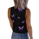 thumbnail image 3 of Tank Top Para Mujeres Workout Chaleco delgado sin mangas con cuello en V, blusas de punto, camisetas sin mangas de verano para mujer, chaleco estampado, camisetas sin mangas y camisolas (Purple, XXL), 3 of 6