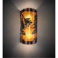 thumbnail image 1 of Aplique de pared de hoja de roble y bellota de 6" de ancho MEYDA 219633, 1 of 1