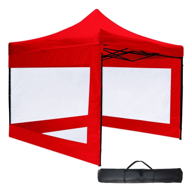 Toldo Jardimex Plegable 3x3 metros Rojo