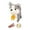 D, variant on D Husky Dog Plush Toy For Children Walking And Wagging Tail Simulation Electric Pet Puppy With Sounds
