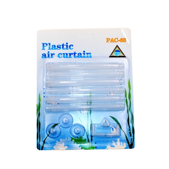 Greeniant Juego de cortinas de aire de plástico Tiras de burbujas para acuarios Kit de difusor de liberación de barra de burbujas de Piezas de acuario