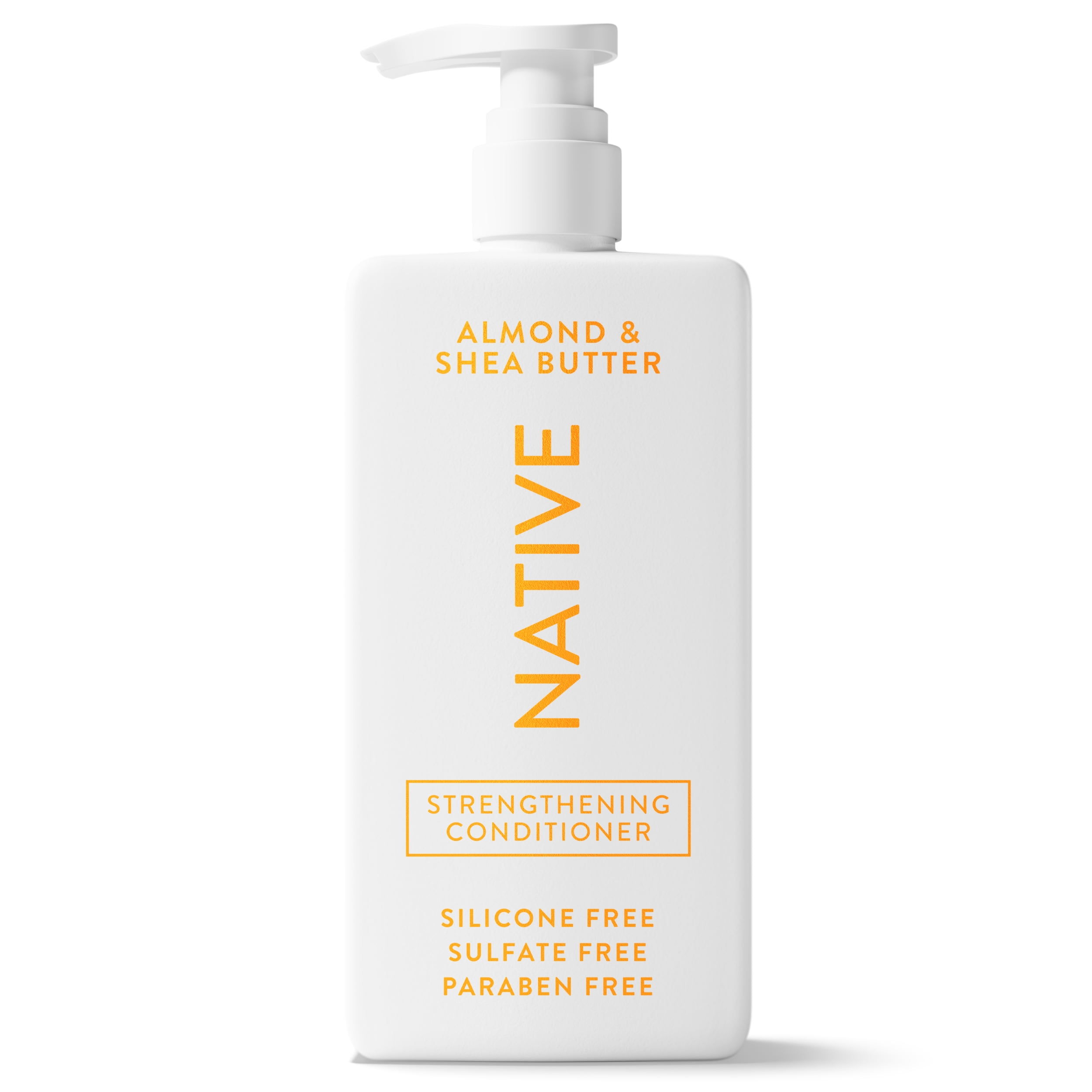 Native Strengthening Shampoo, Conditioner, & Hair Mask Set - Almond & Shea Butter, Sulfate & Paraben Free, 16.5 oz