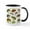 White/Black Inside, variant on CafePress - Frogs Of North America Mug - 11 oz Ceramic Mug - Novelty Coffee Tea Cup