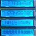 thumbnail image 3 of Module LCD à Matrice de Points 10 Chiffres Rétroéclairé Bleu avec Interface SPI (Données CS WR), Tension 5V, Matériau PCB, Option de Broche Disponible, Poids Net 20g, Taille 92x24x9mm - Carte d'Affichage DM8BA10, 3 of 6