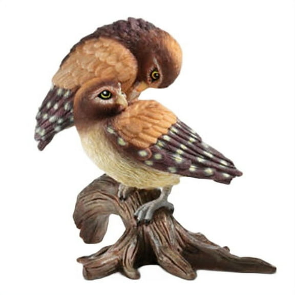 The Hamilton Collection Always Together Laura Crawford Williams Owls Figurine 5"-inches