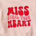 thumbnail image 6 of Boy Valentines Day Outfit Crew Neck Sweatshirt Love Heart Print Long Sleeve Pullover Kids Clothes Boys for Toddler Girls 12-18 Months, 6 of 7