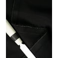 thumbnail image 5 of Meet MILK Smooth Drape Tencel Lyocell Twill Fabric Black - per yard, 5 of 7