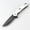 Synthetic Bone-Look Handle, variant on Damascus Steel EDC Folding Pocket Knife Ideal Gift for Outdoor Daily Use