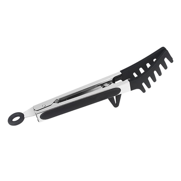 New silicone stainless steel spaghetti clip with silicone noodle holder for household kitchen tools and food clips