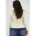 thumbnail image 3 of Blusa cuello de tortuga Roman Fashion/ Tallas Extras, 316 (Beige) beige 36 Roman Fashion BL-RF-316-BEIGE, 3 of 7