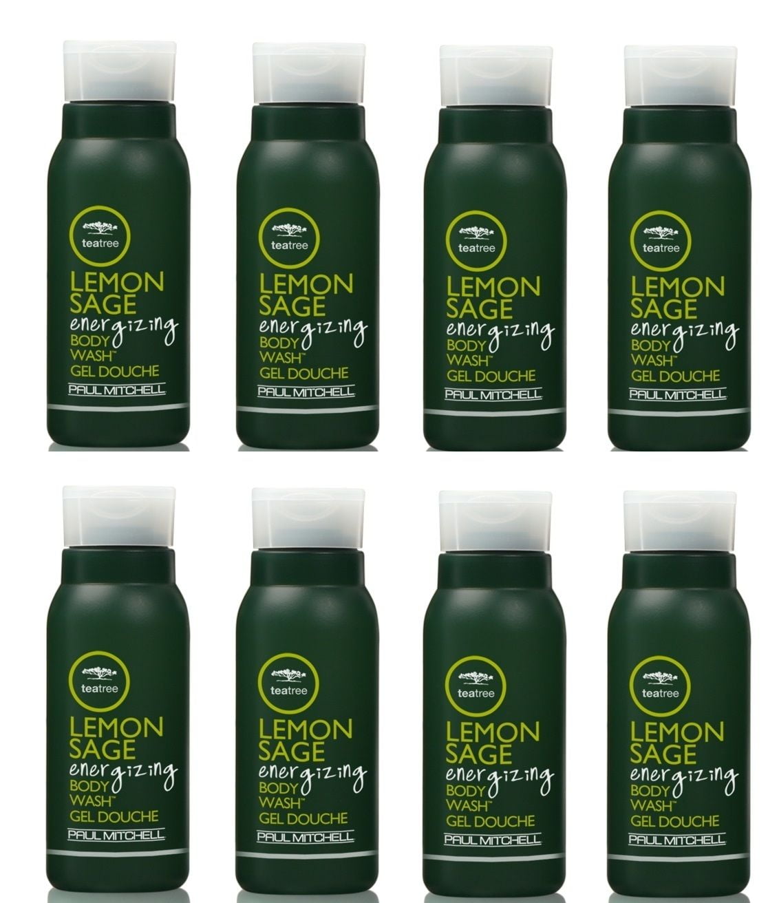Paul Mitchell Lemon Sage Body Wash lot of 8 each 1oz bottles.Total of
