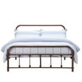 thumbnail image 2 of Uenjoy Metal Bed Frame / Mattress Foundation with Headboard ,Footboard ,Wooden Slat Support ,Queen, 2 of 6