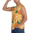 thumbnail image 3 of Haiem Men's Love Carrot Print Tank Tops Summer Sleeveless Cut Off Workout T-Shirts Fitness Vest Athletic Undershirts-Large, 3 of 8