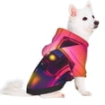 thumbnail image 2 of Sikiie Neon Cassette Tape Dog Hoodie,Dog Clothes,Dog Sweatshirt ,Dog Shirt, Dog Clothes for Puppy Kitten Small Dogs Cats-X-Large, 2 of 7