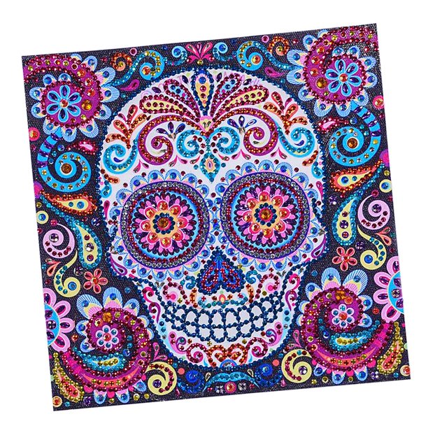 DIY 5D Diamond Painting by Number Kit para adulto, taladro completo Kit de bordado Diamante Inicio Decoración de pared-9.8x9.8 pulgadas Diseño de crán 03 Baoblaze Kits de pintura de diamante 5D de bricolaje