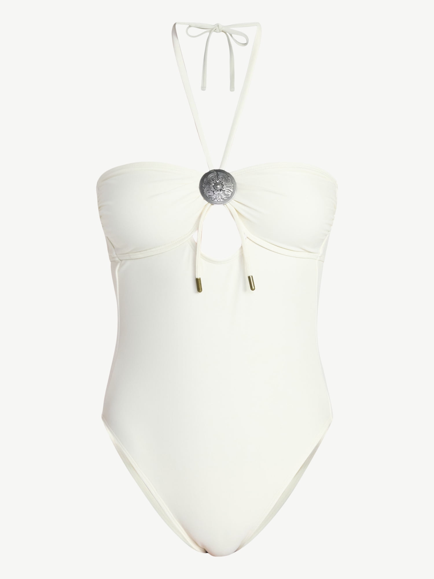 No Boundaries Bolo Tie One-Piece Swimsuit, Women’s XXS-XXL