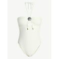 thumbnail image 5 of No Boundaries Bolo Tie One-Piece Swimsuit, Women’s XXS-XXL, 5 of 6