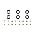 thumbnail image 4 of DNJ VC625G Valve Cover Set w/Grommets Fits Cars & Trucks 98-01 Nissan Altima 2.4L L4 DOHC 16v, 4 of 4