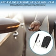 thumbnail image 2 of Carcasa de llave remota de entrada sin llave de 2 botones Unique Bargains para Vauxhall para Astra H 2004, 2 of 7