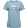 thumbnail image 2 of Women's Levelwear Blue Detroit Tigers Influx Spring Training Sunrise Bold T-Shirt, 2 of 3